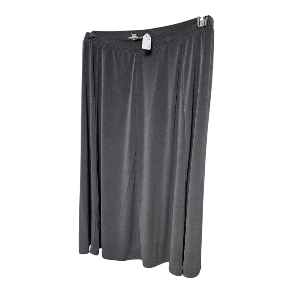 Woman Within Gray Skirt